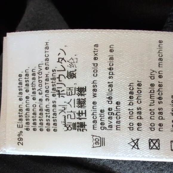 NWT WOLFORD Black Vegan Leather Jo Mini Tube Dress Size EU40/US10 - Picture 6 of 9